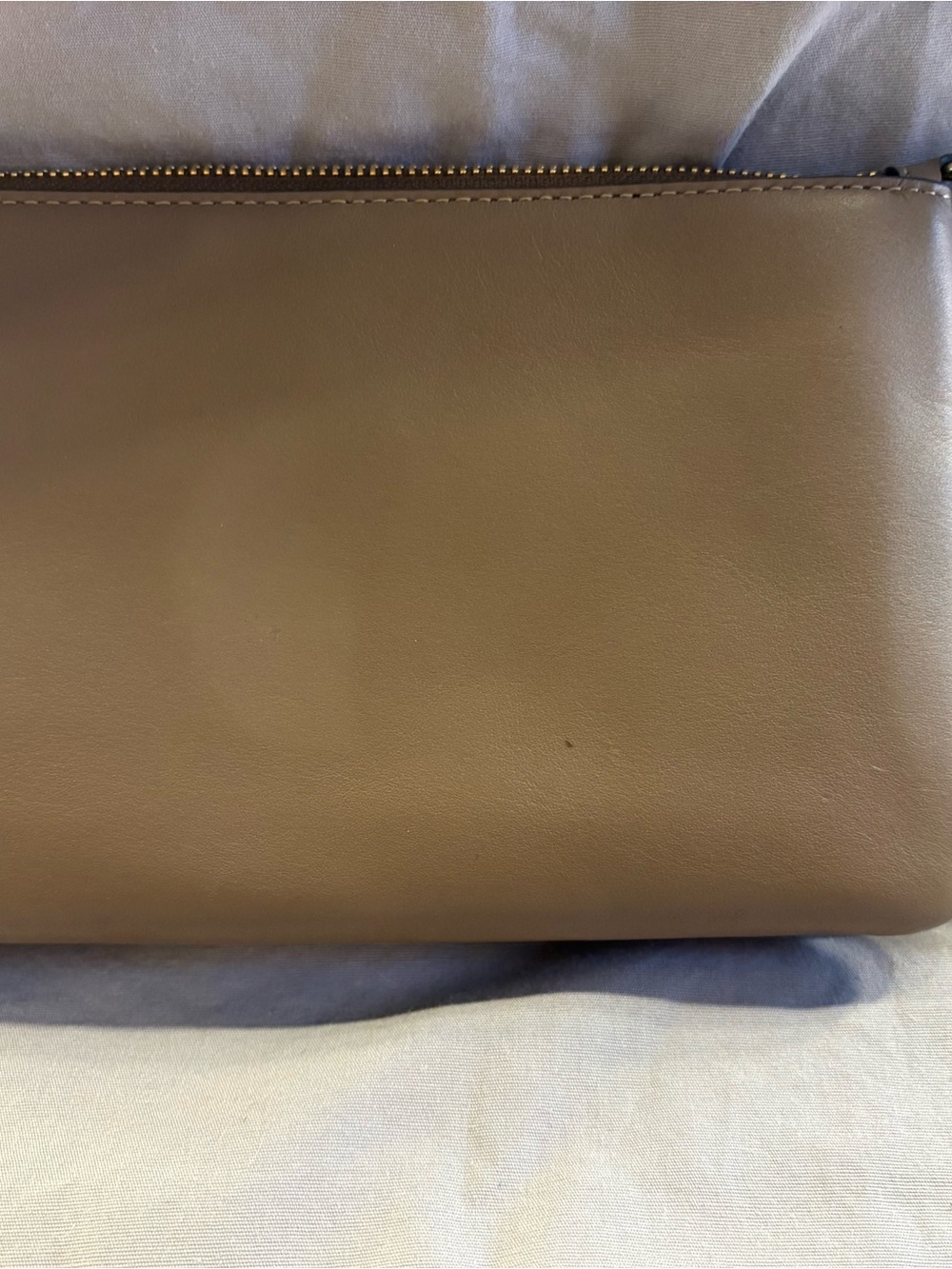 Coach Brown Signature Canvas Floral Zip Pouch with Multicolor Embroidery - Picture 2 of 5